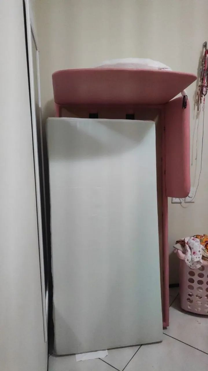 Vendo cama infantil com colchão  - Foto 4