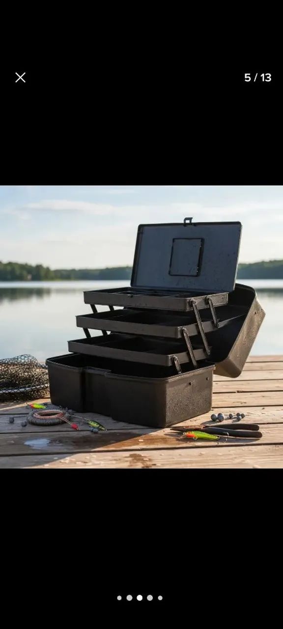 Vendo caixa organizadora pesca