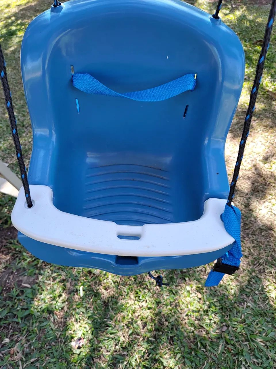 Balanço de plástico infantil azul 