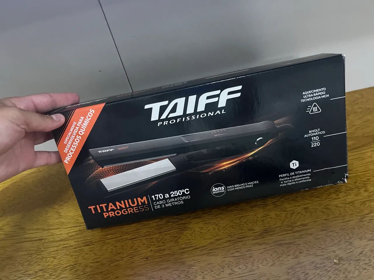 VENDO - Taiff Titanium Progress NOVA!  - Foto 3