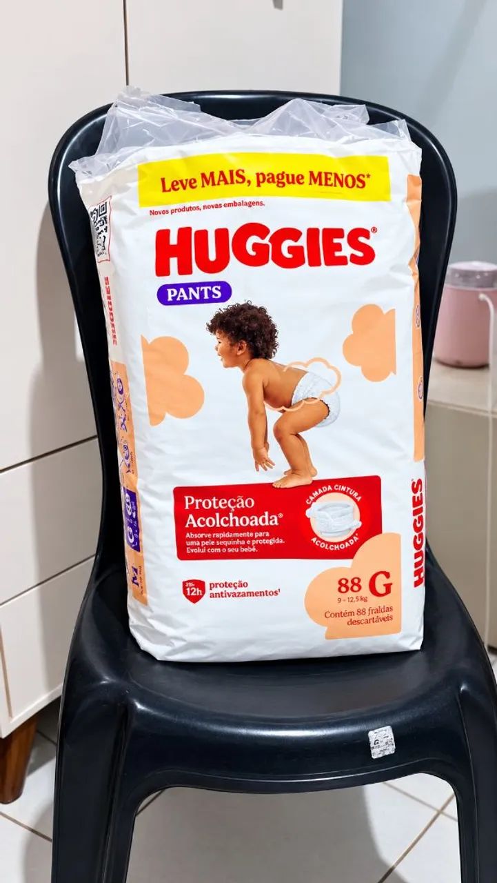 Fralda Huggies Pants G - 88 unidades