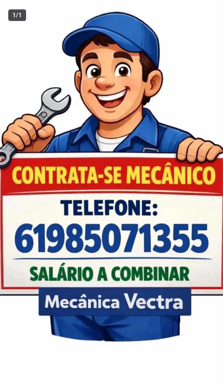 Vaga de Mecânico