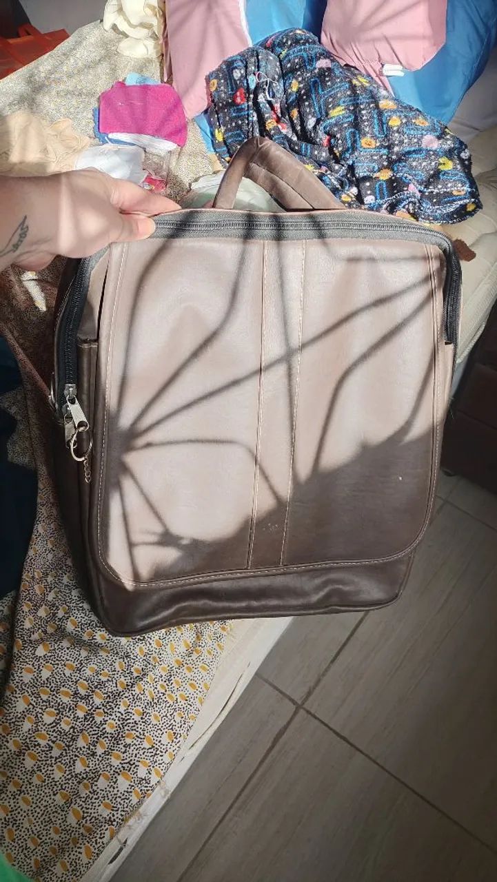 Mochila em couro