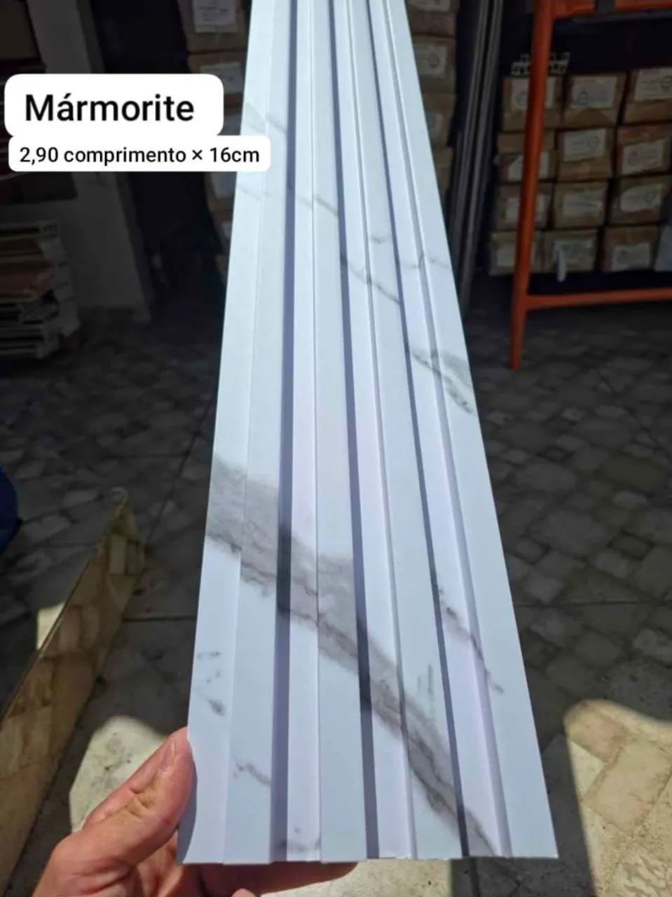 Painel ripado | Várias cores | Super resistente | Brinde PU40 | loja física  - Foto 4