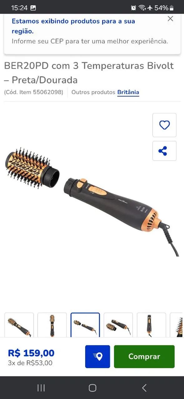 Vendo Escova Secadora Britânia  - Foto 2