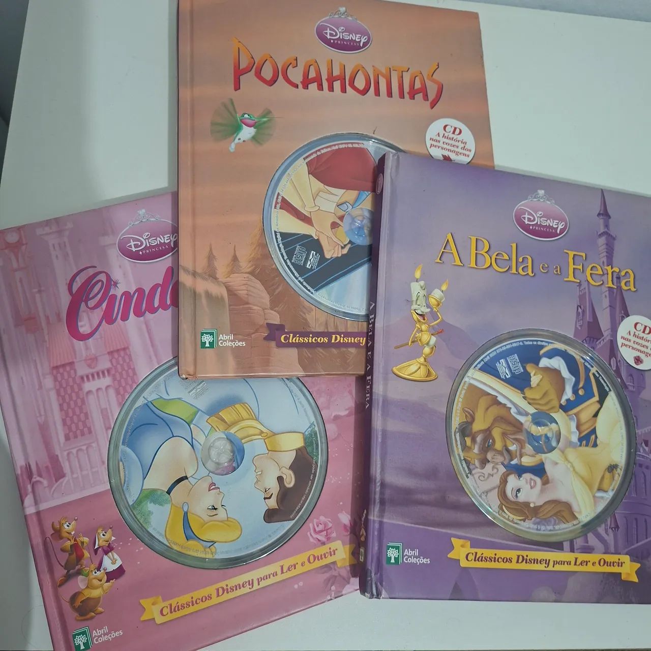 Livros Disney com DVD