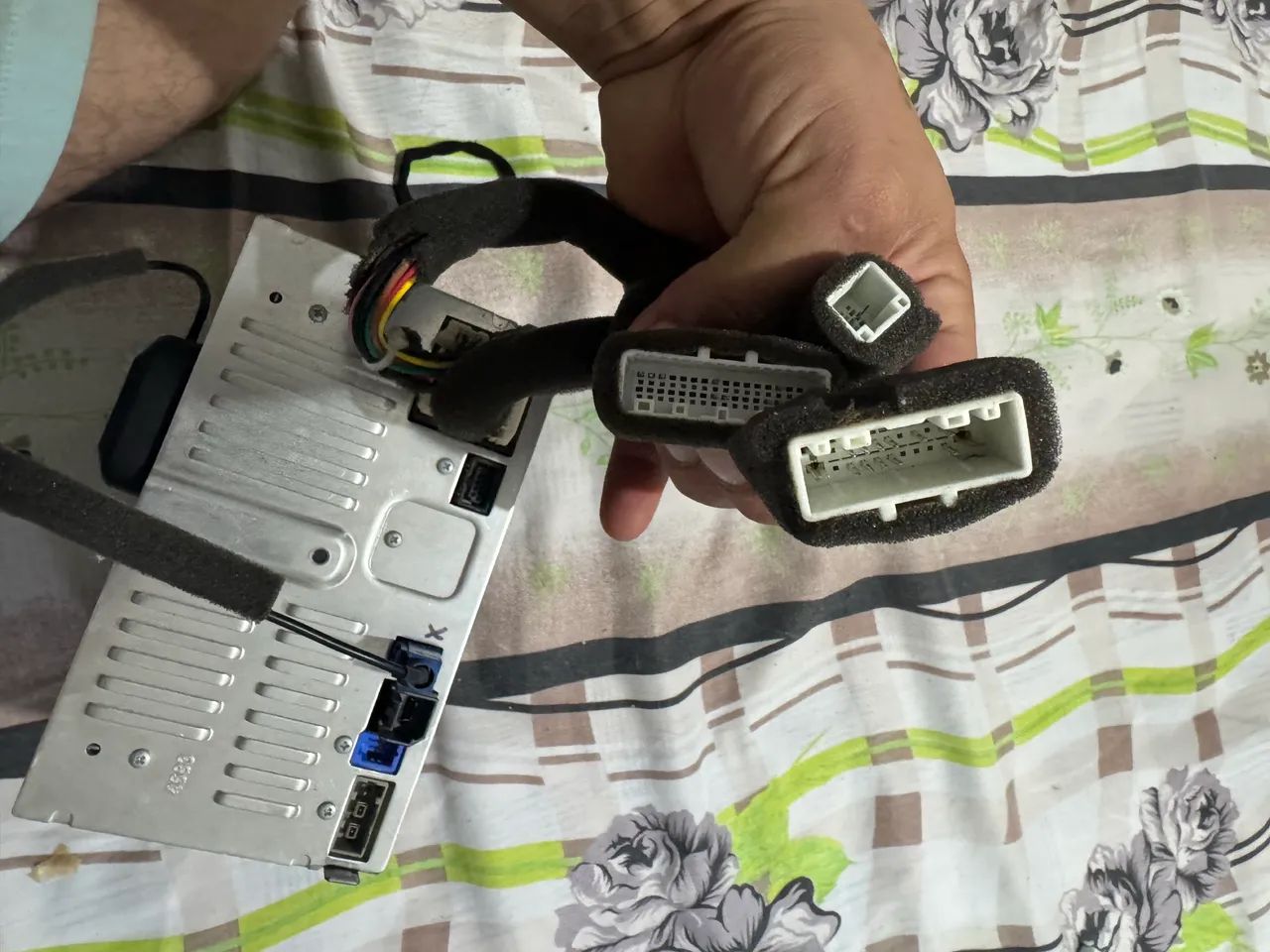 Central multimídia original Frontier 2018 - Peças para carros