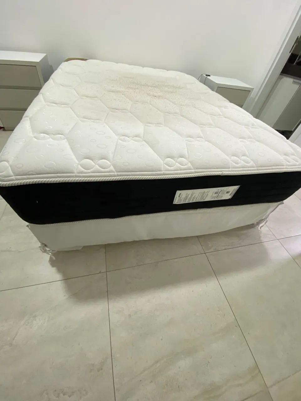 Colchão de casal Orthocrin + box  