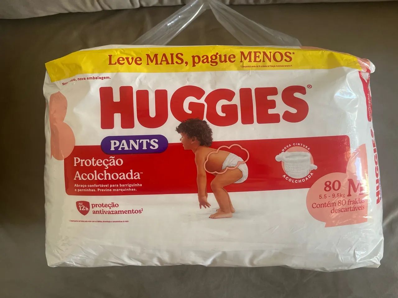 Fralda Huggies M 80un