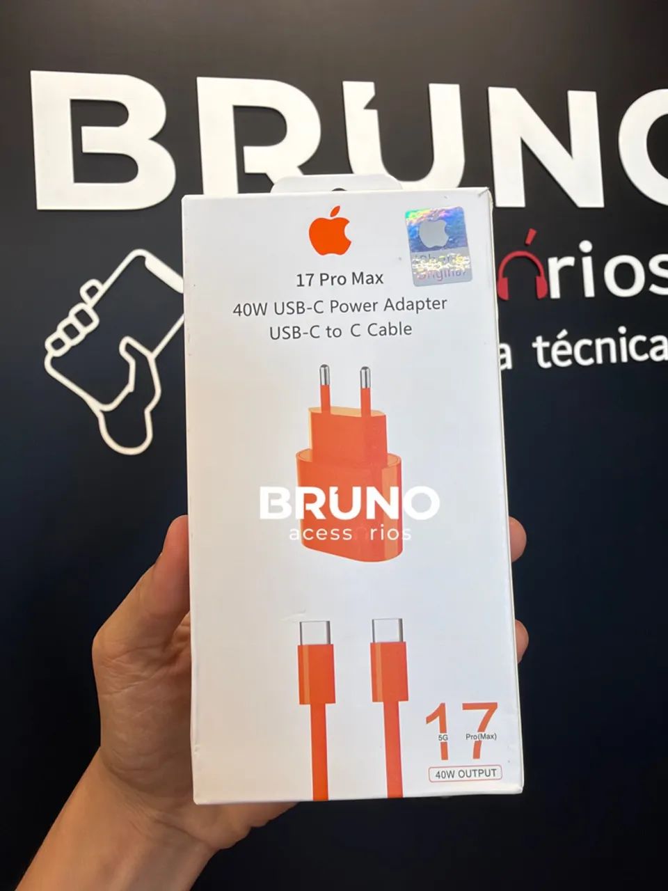 Carregador para iPhone tipo c 