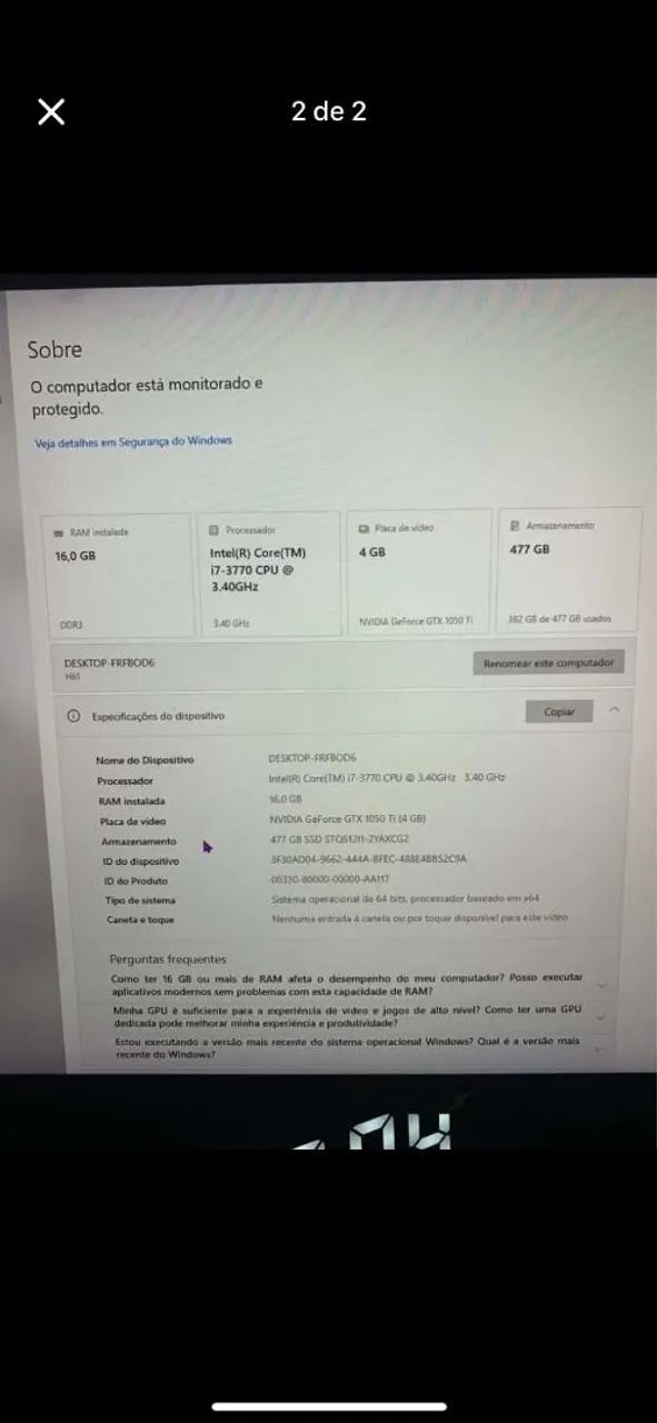 Computador completo 