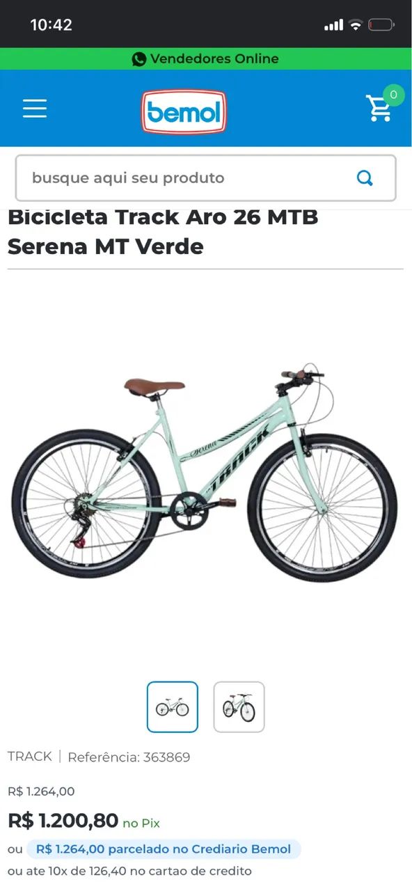 Duas Bicicletas Track Aro 26 (NOVA) - Foto 3