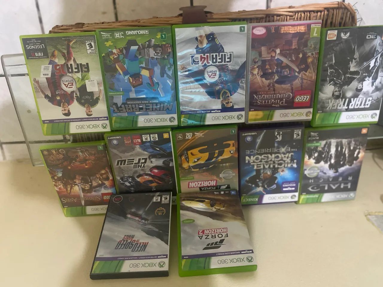 Xbox 360/ kinect com luz laranja 
