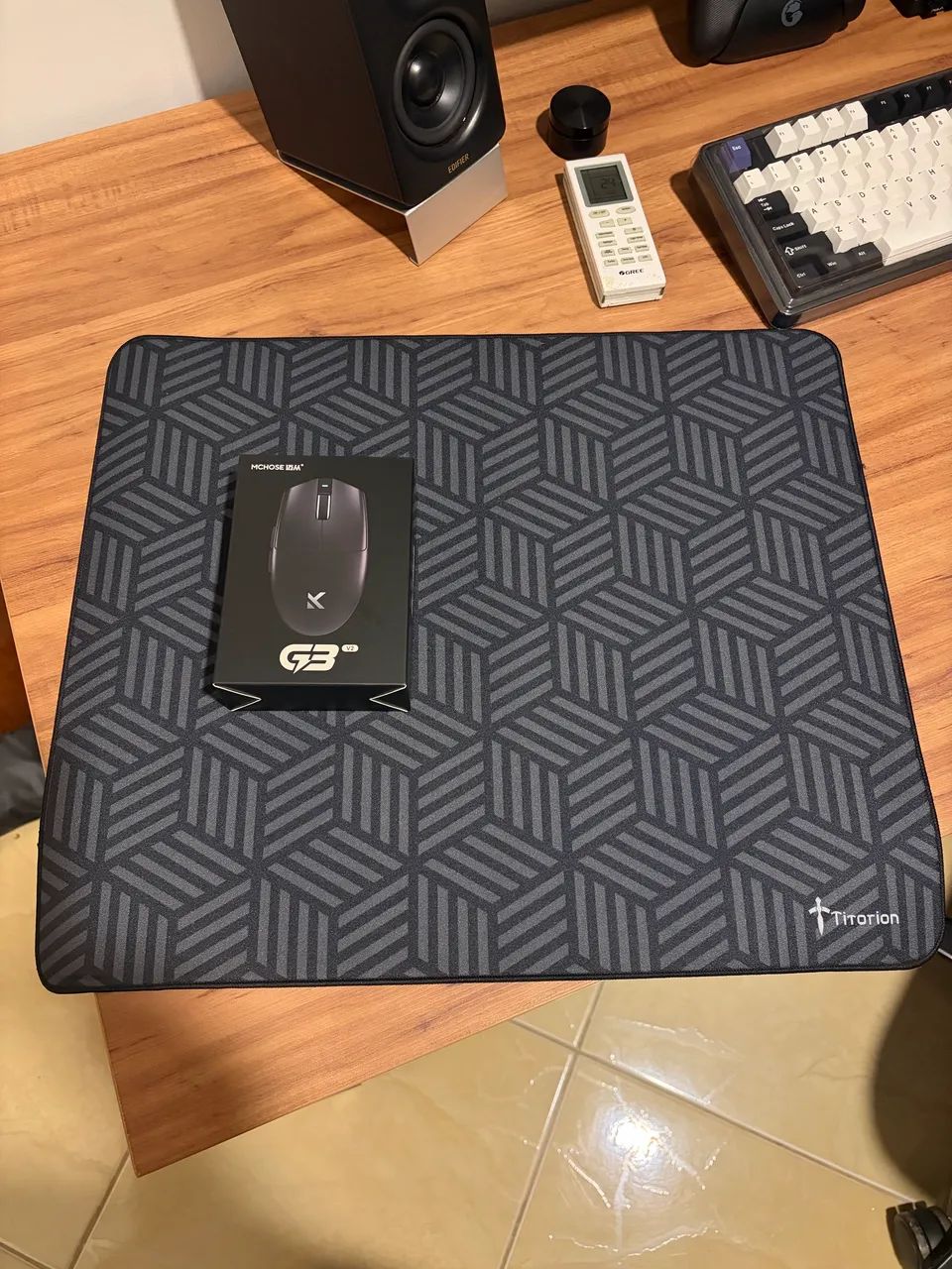 Mouse Mchose G3 V2 + Mousepad Titorion - Foto 2