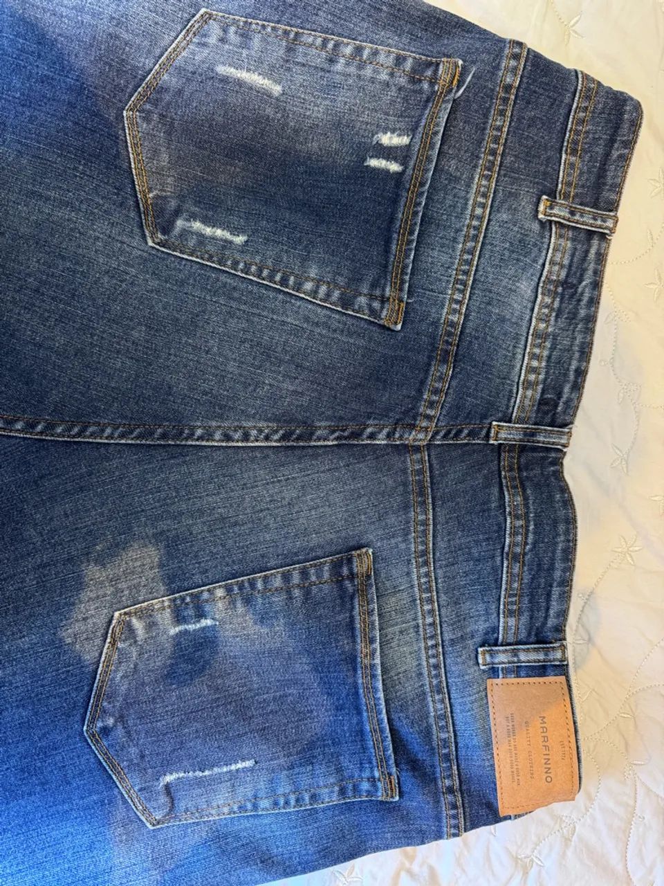 Calça Jeans Marfino - Masculina - Foto 4