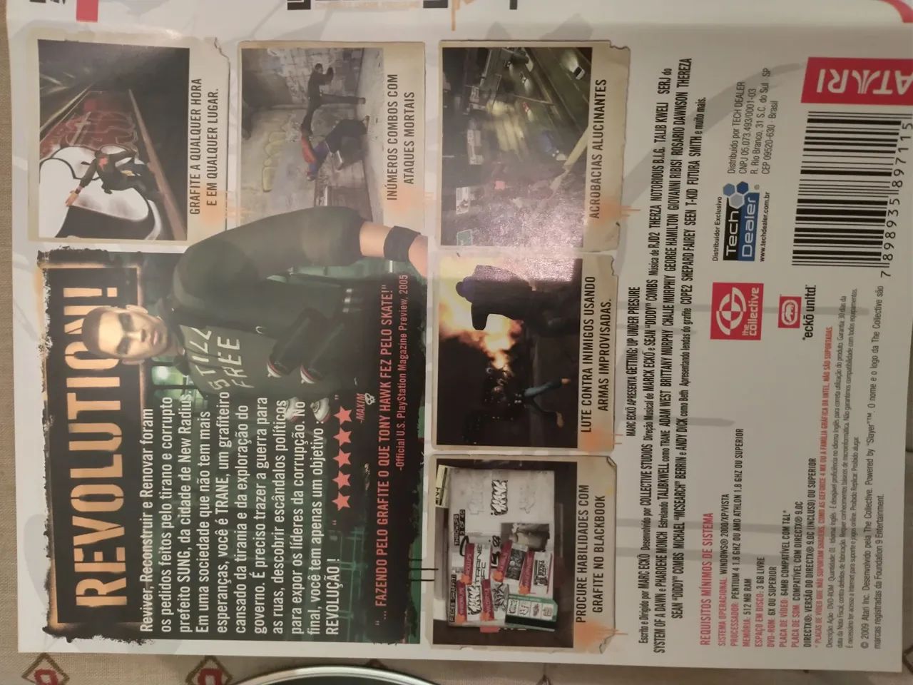 Getting UP Contents Under Pressure Mark Echo jogo original PC DVD - Foto 3