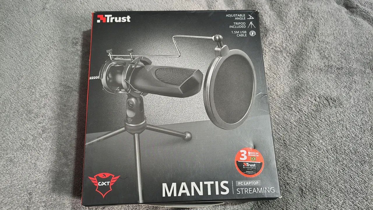 Microfone Trust Mantis Completo 