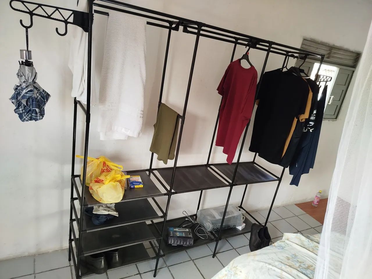 Arara Guarda-roupa desmontável  - Foto 3