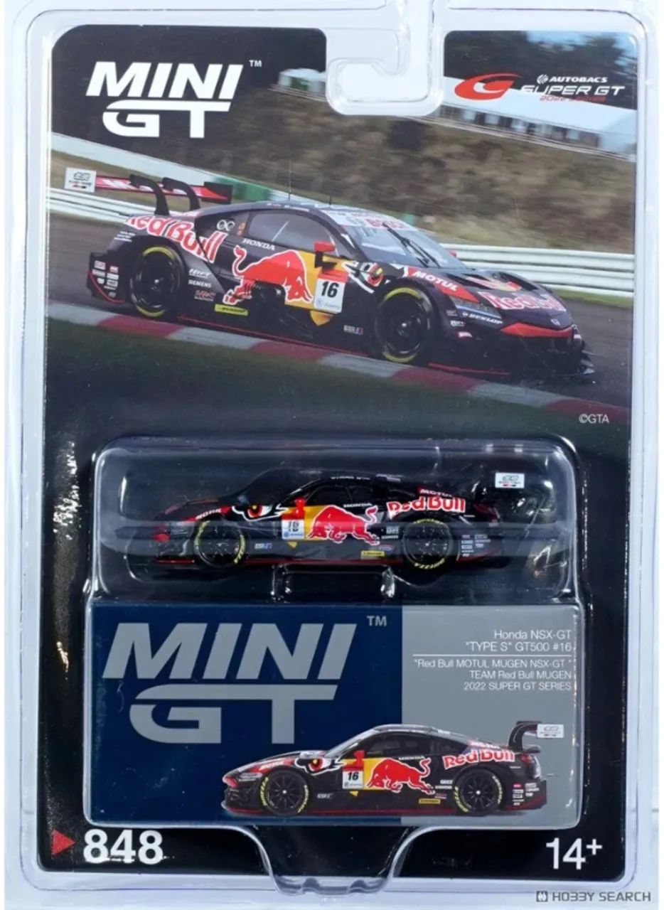 Mini Gt Honda Nsx Gt Type S Gt500 Blister Lacrado - Hobbies e