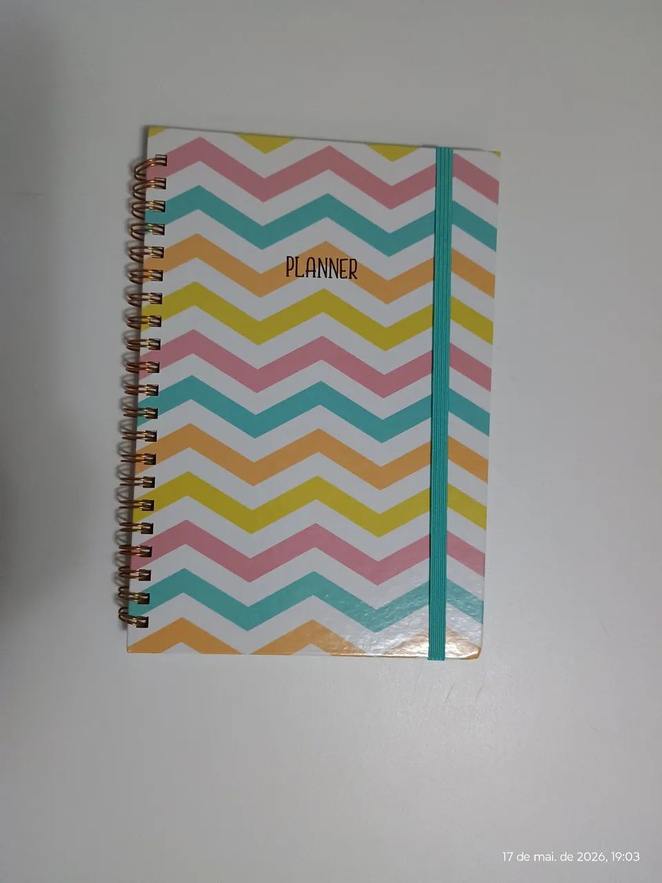Planner Capa Dura 80 folhas espiral
