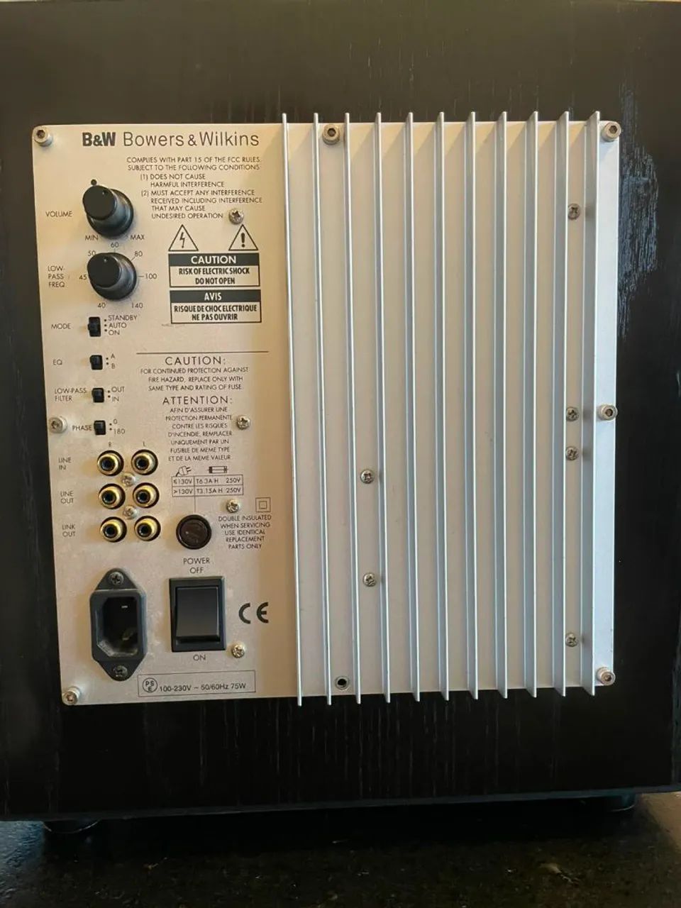Subwoofer B&W ASW 700  - Foto 5
