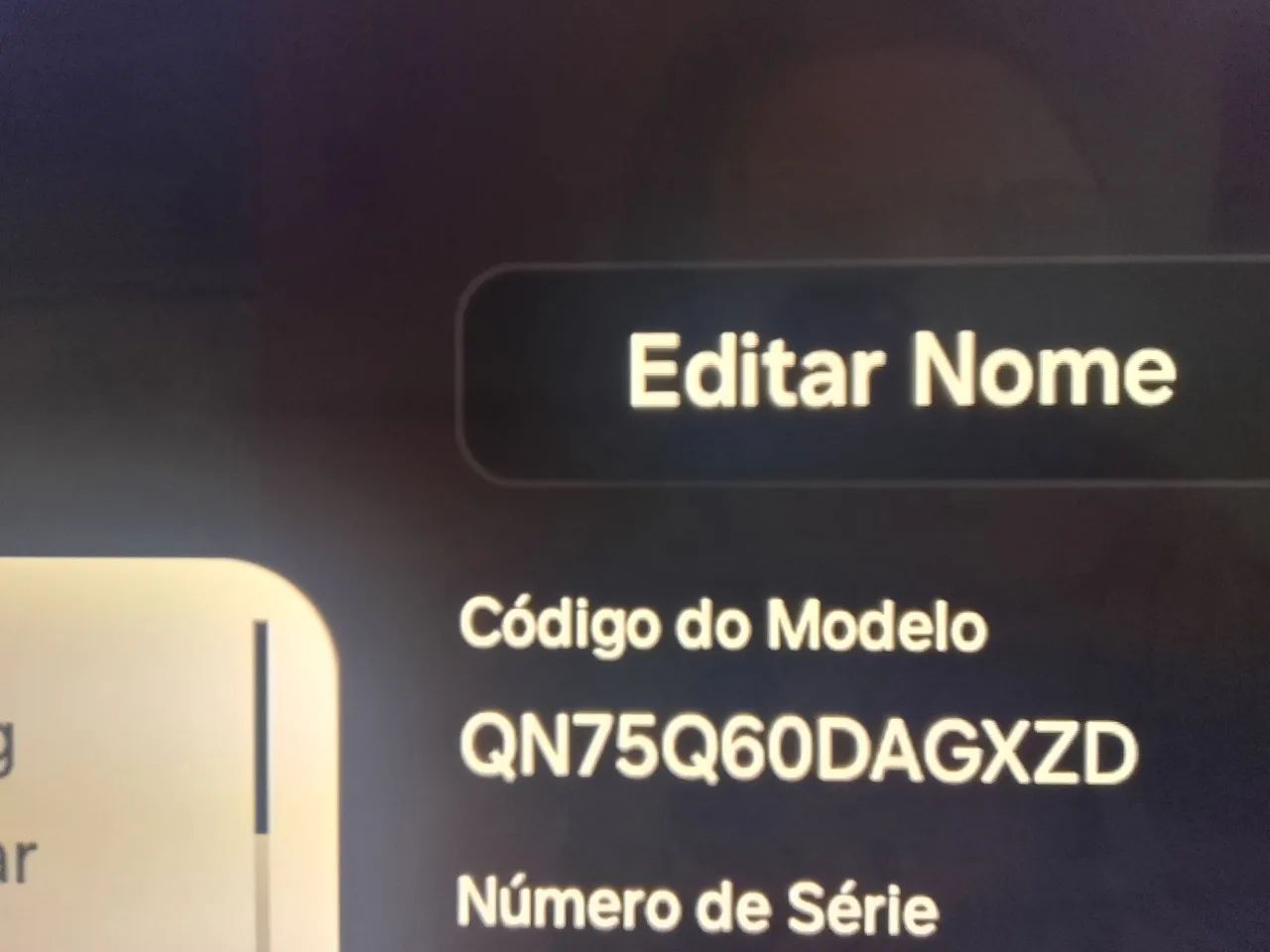 Tv 75 Samsung Q LED  ( aceito troca ). - Foto 5