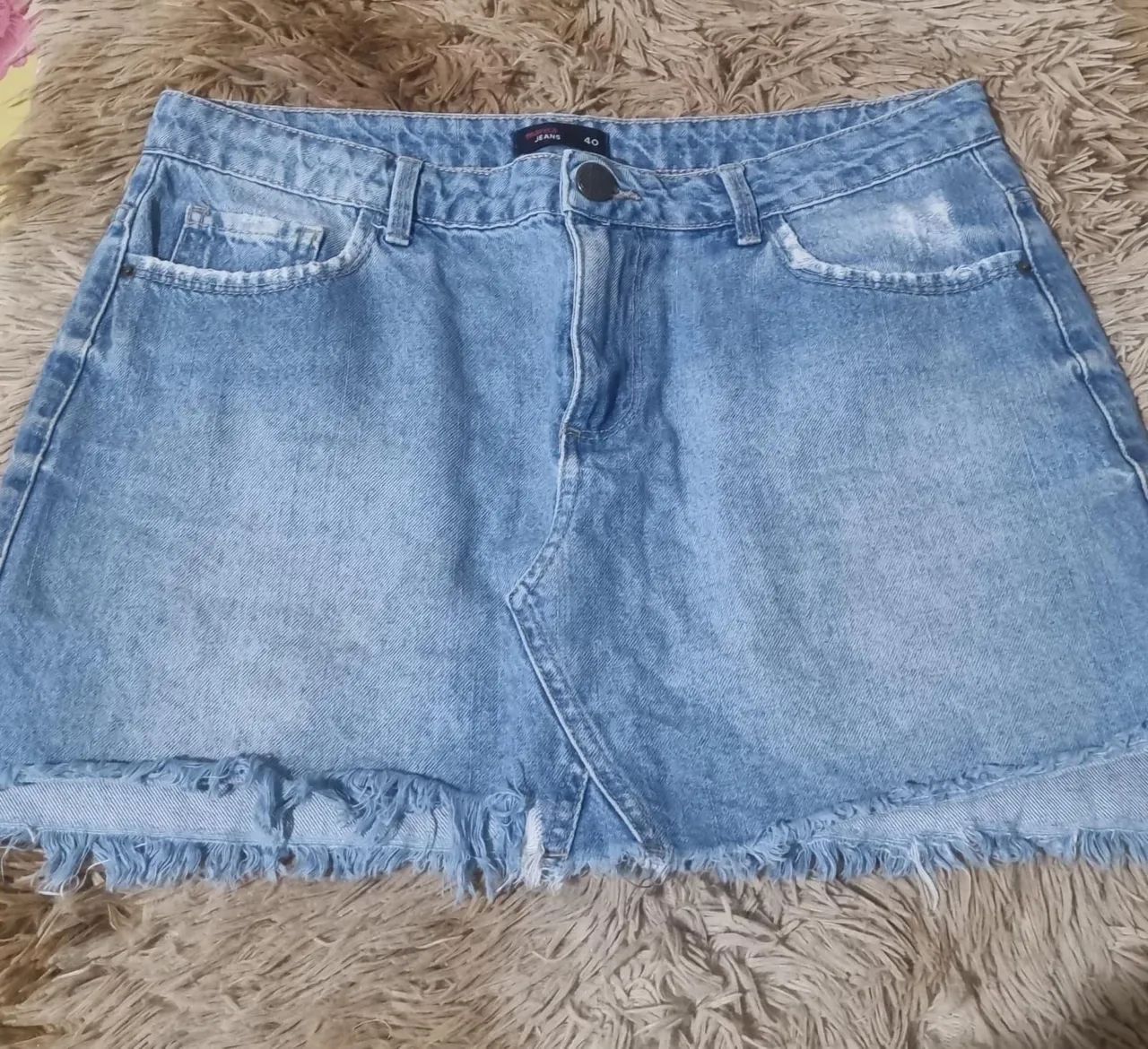 Saia jeans T40  - Foto 2