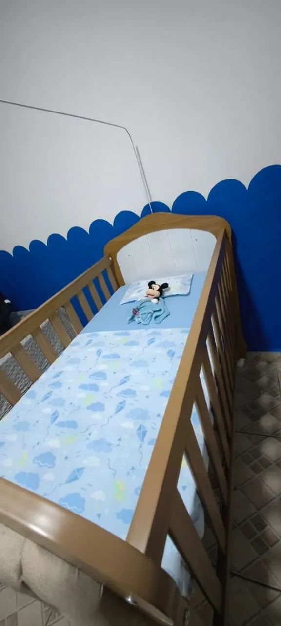 Berço com capitone