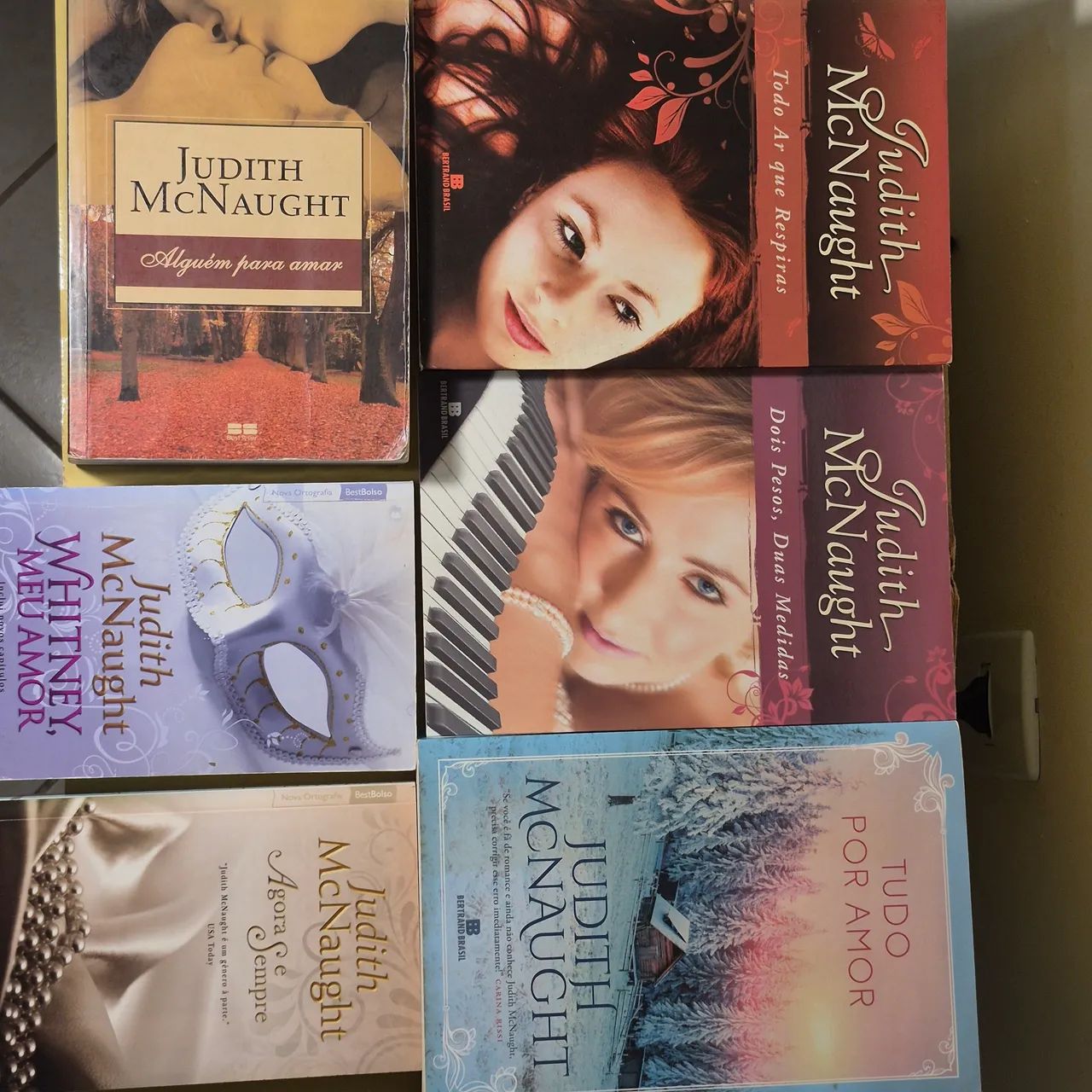 COLEÇÃO JUDITH MCNAUGHT ? 6 LIVROS - Foto 2