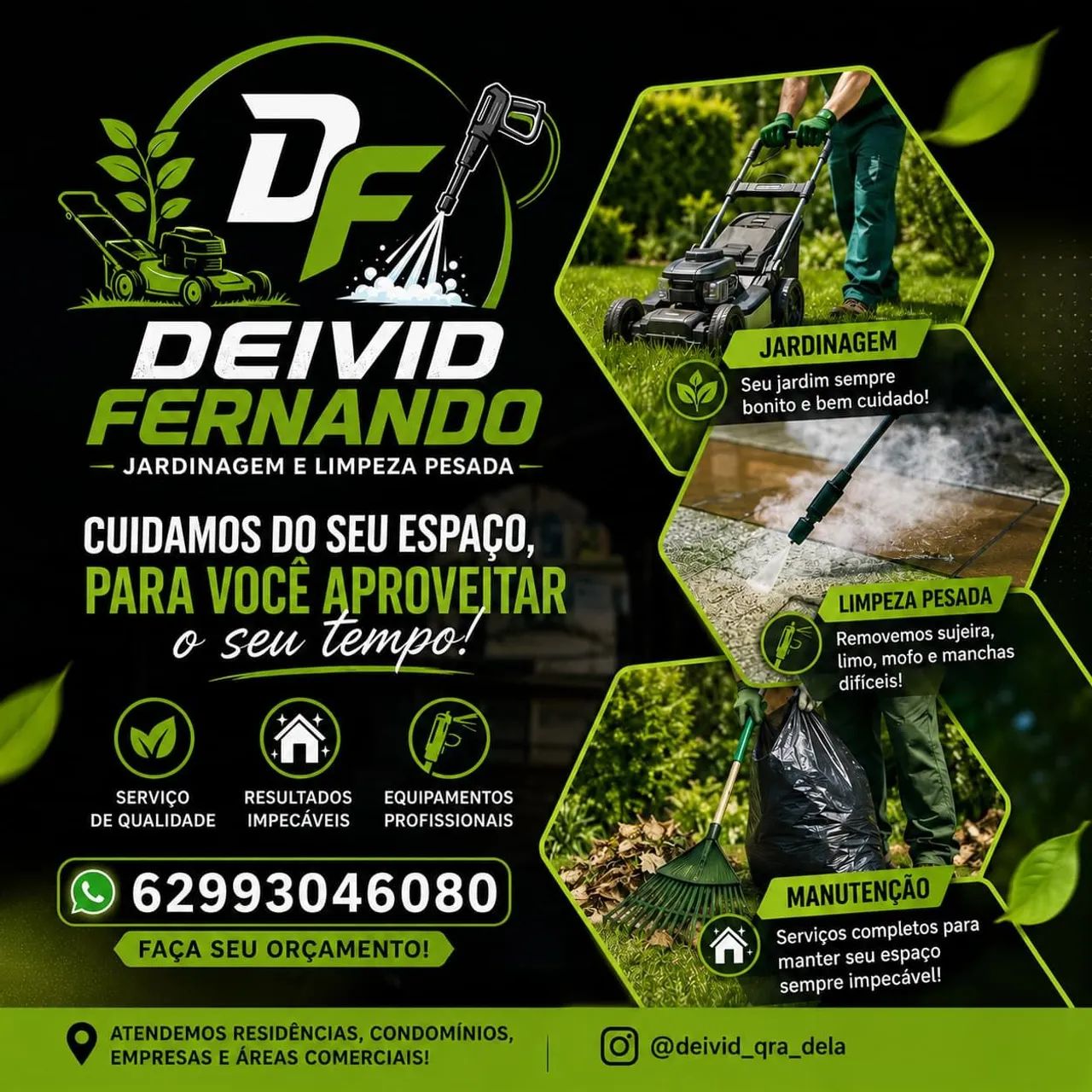 Jardinagem e limpeza pesadas  - Foto 4