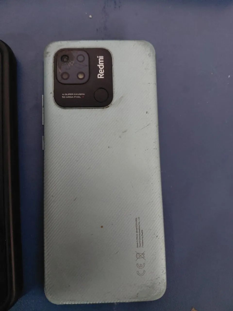 Celular Redmi 10c 128Gb Com Detalhes, Porem Funciona Tudo - Foto 4