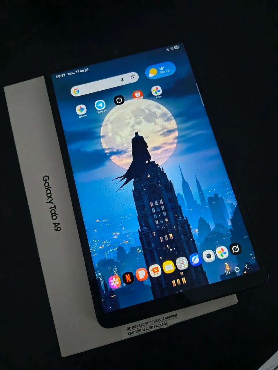 Tablet Samsung Galaxy Tab A9 64GB - Impecável, praticamente novo (na caixa) - Foto 2