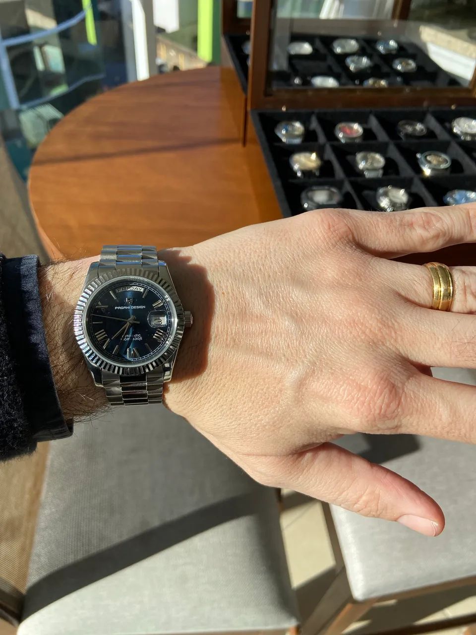 PAGANI DESIGN DAY-DATE AUTOMÁTICO - 36 MM