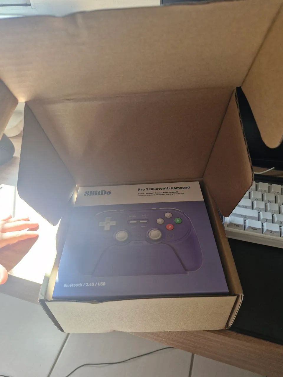 Controle 8bitdo Pro 3 - Foto 2