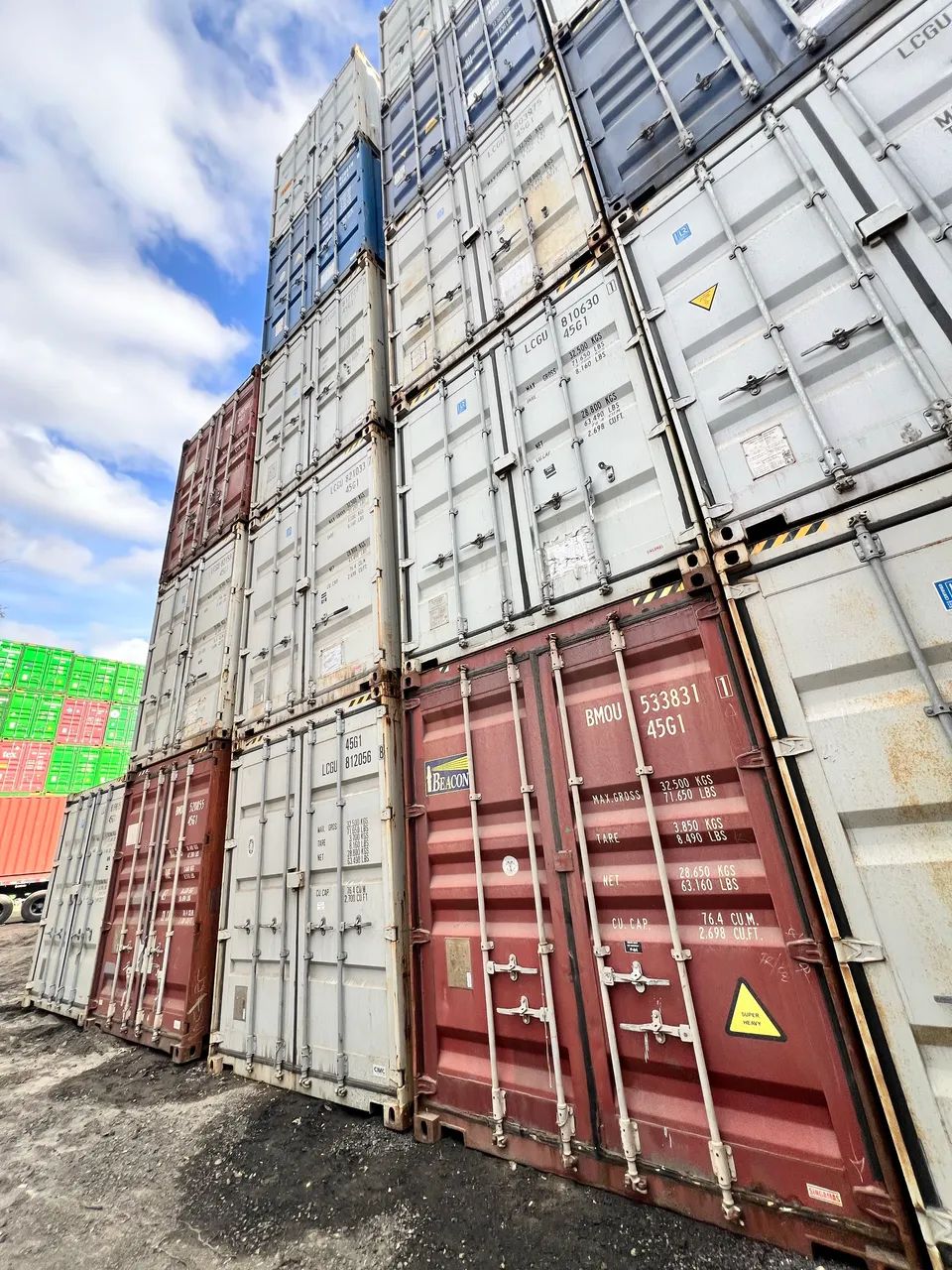 Container disponível 
