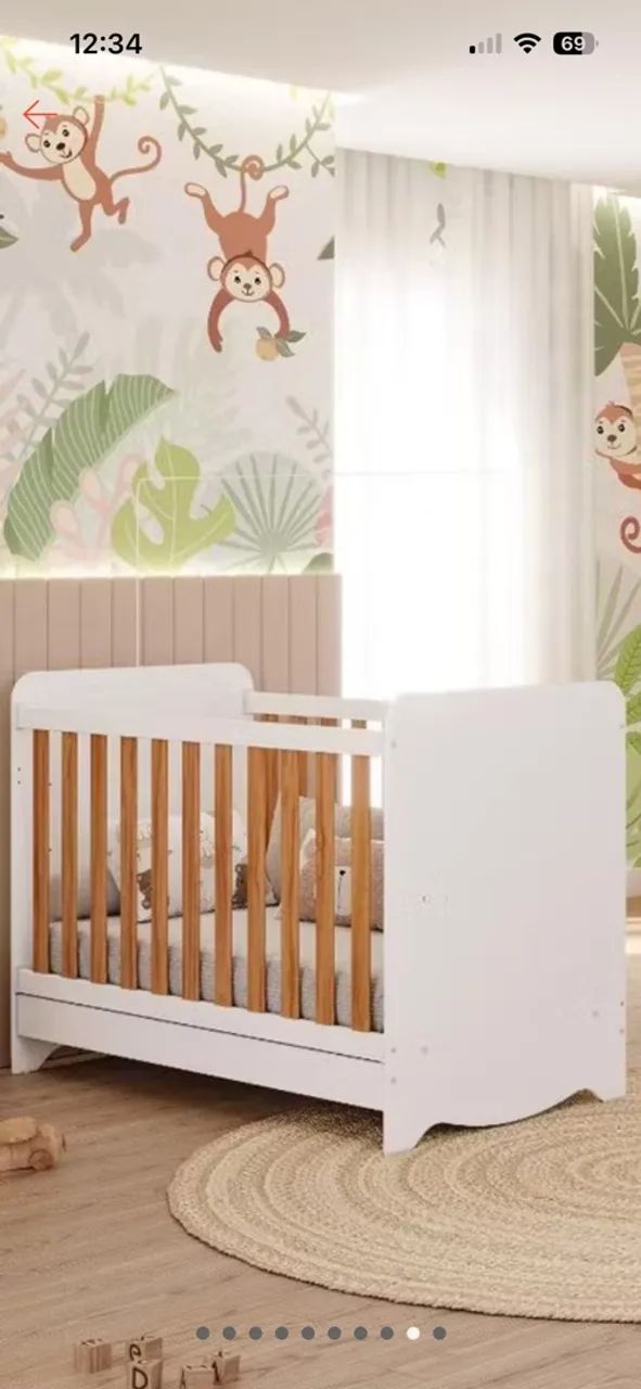 Berço e mini cama