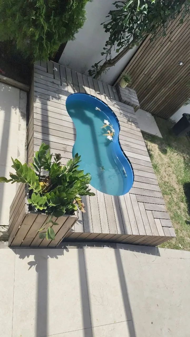 Vendo piscina com deck em madeira  - Foto 2