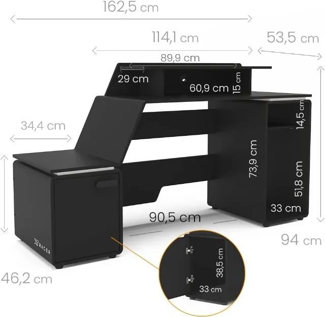 Mesa gamer e Rack gamer  - Foto 3