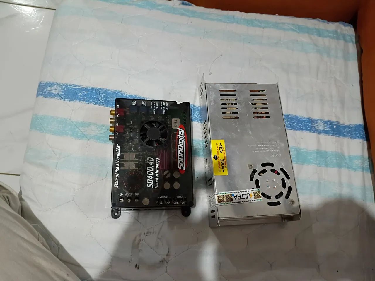Fonte e módulo para som  - Foto 3