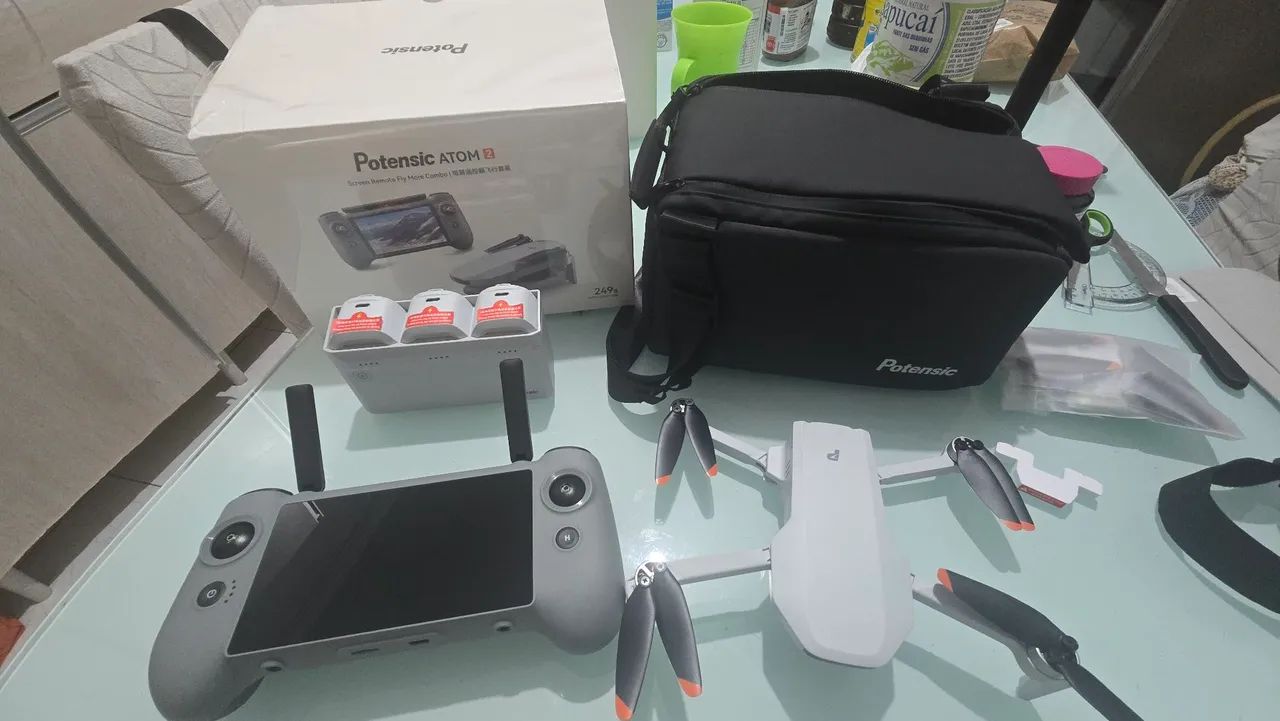 Drone Potensic Atom 2 combo fly more RC tela  - Foto 3