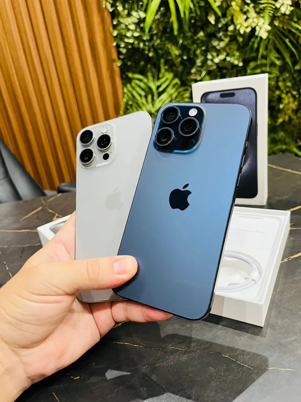 iphone 15 pro maxx 256gb sem detalhes / as melhores ofertas  - Foto 4
