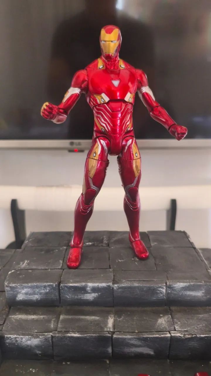 Diamond Select Iron man Mark 50 Linha Marvel Select LOOSE - Foto 2
