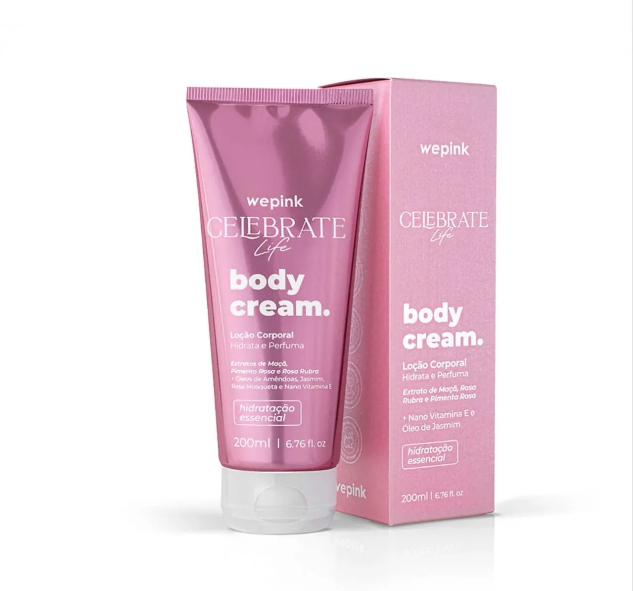 Body cream we pink novo original celebrate life - Beleza e