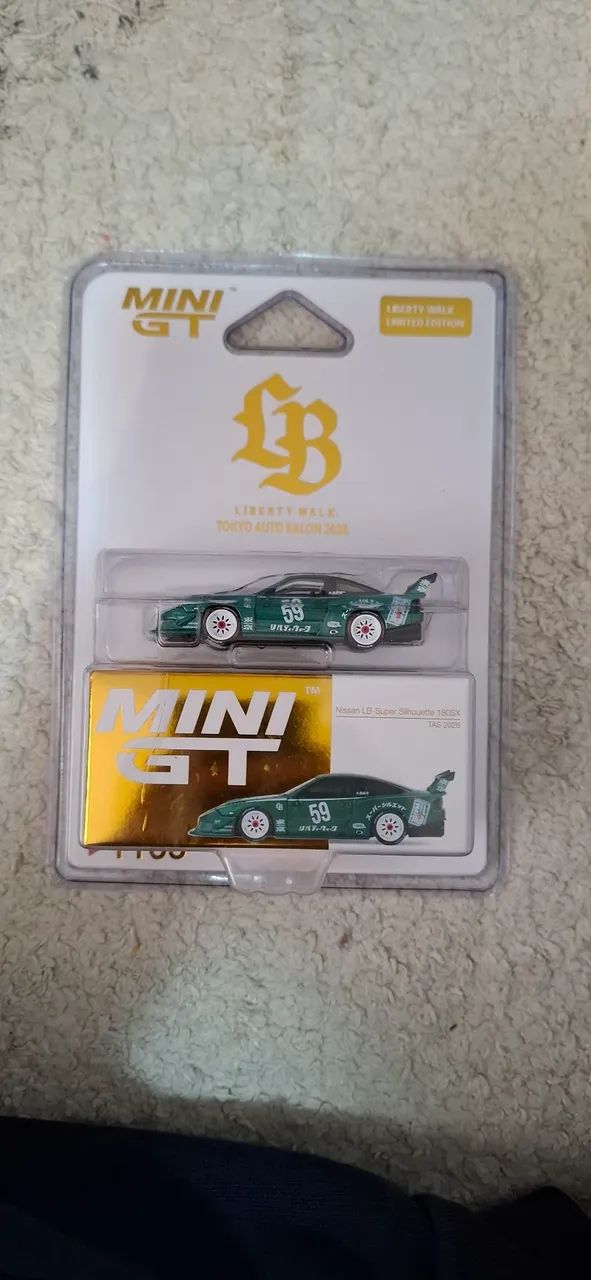 Mini gt nissan 180sx silhouette LBWK Tokyo auto salon - Hobbies e