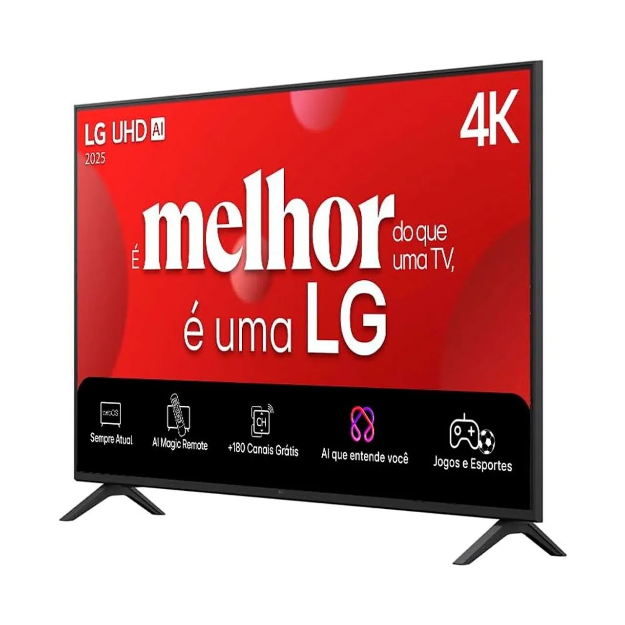 Smart TV 55 Polegadas LG 4K UHD 55AU801 Processador ?7 AI Ger8 - Foto 5