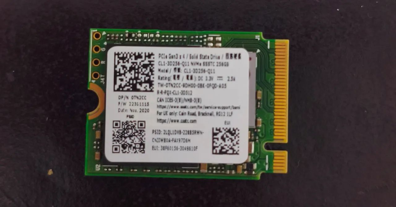 SSD de 256 GB