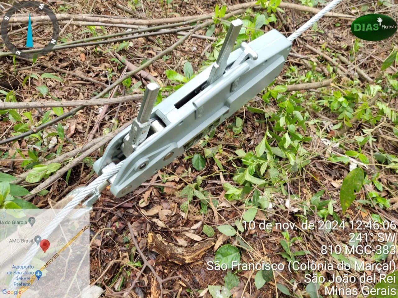 TIFOR PROFISSIONAL 4 TON COM CABO DE AÇO.