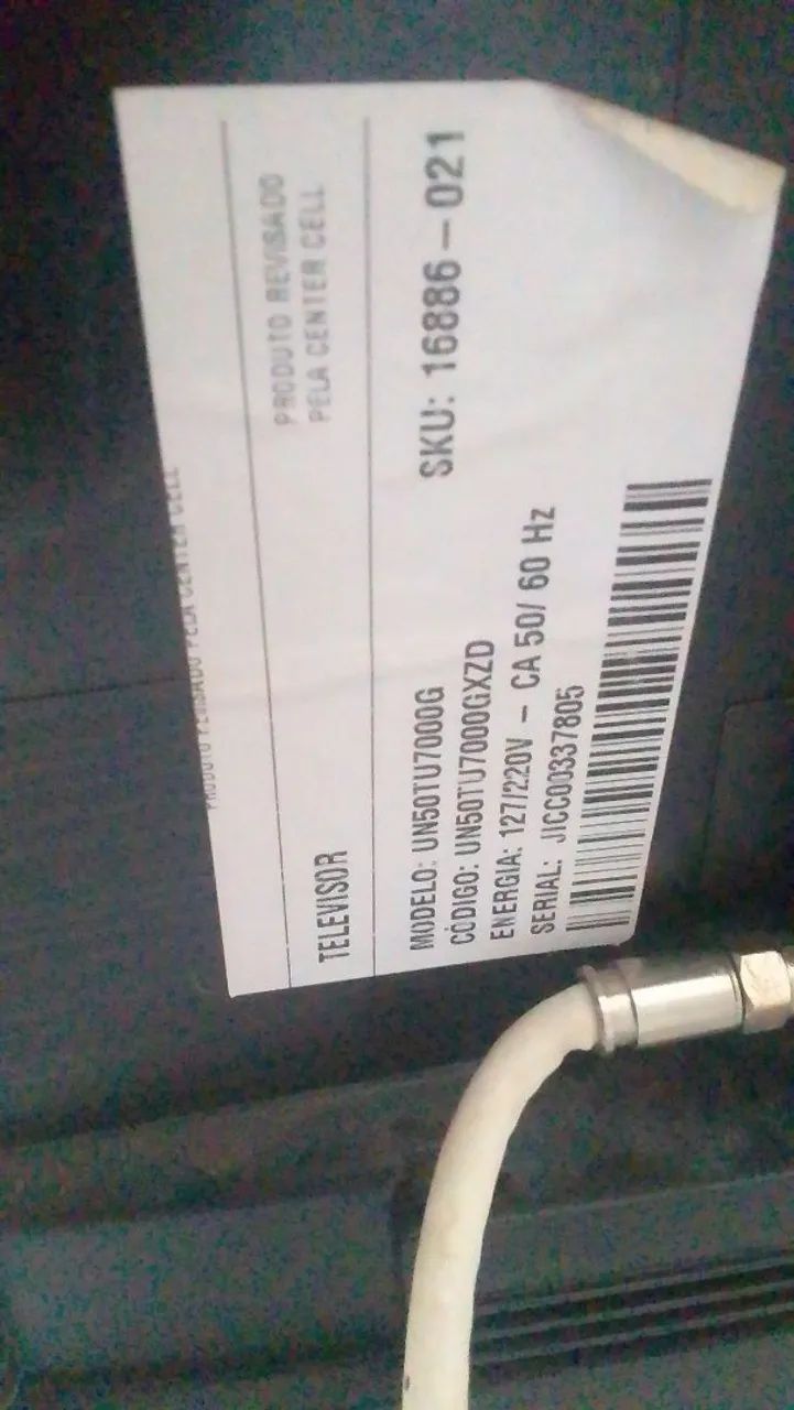 Vendo tv Samsung smart 50 polegadas 1.300 preço a negóciar - Foto 3