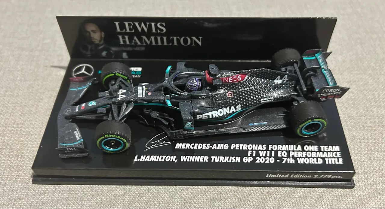 Lewis Hamilton Minichamps Mercedes W11Turkish GP 2020 1/43