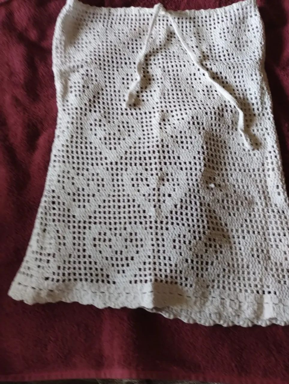 saia de crochê branca  - Foto 2